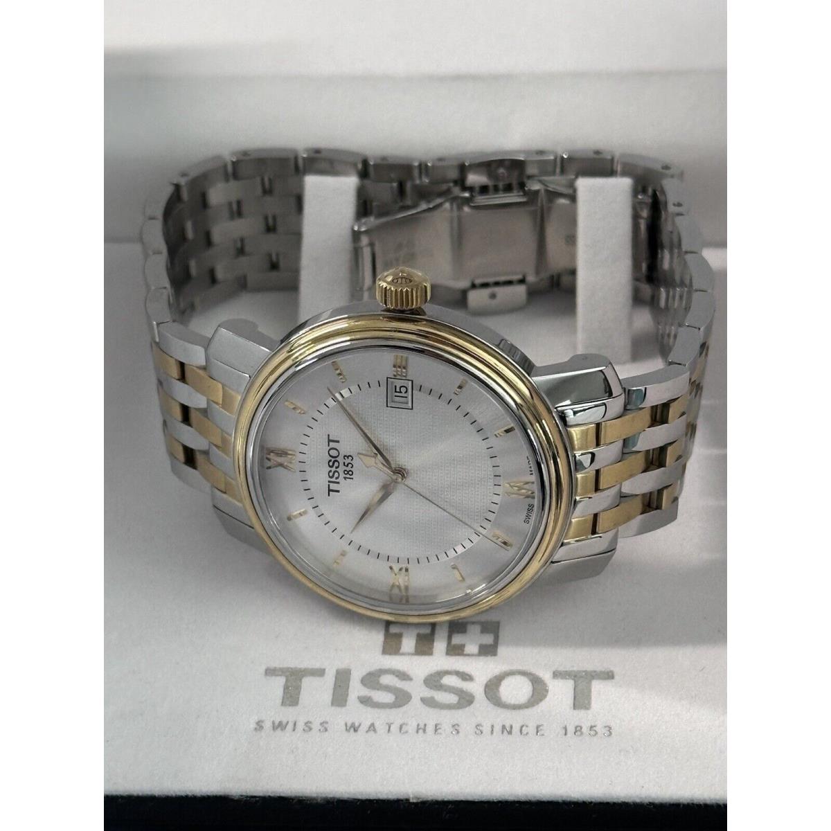 Tissot Bridgeport 2tone Mens Dress Watch T097.410.22.038.00 Date 40mm Quartz