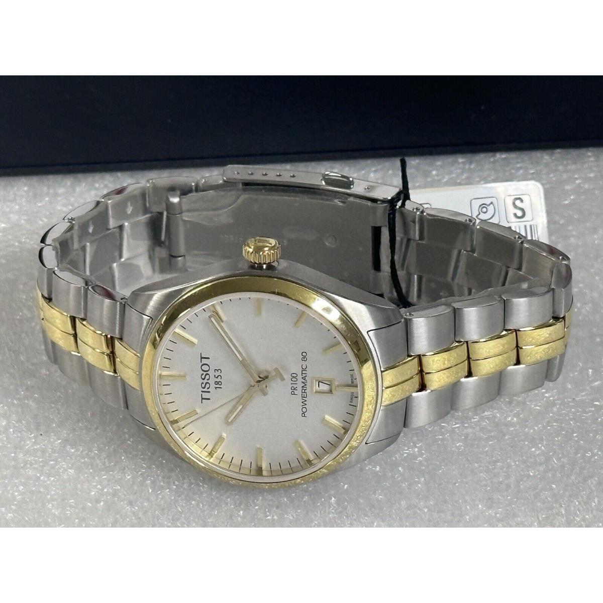 Tissot T-classic PR100 2-Tone Powermatic 80 Automatic Watch T101.407.22.031.01