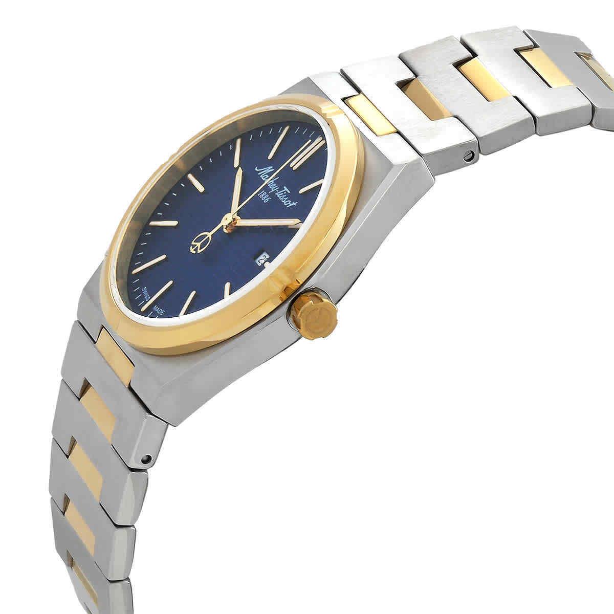 Mathey-tissot Quartz Blue Dial Ladies Watch D117BBU