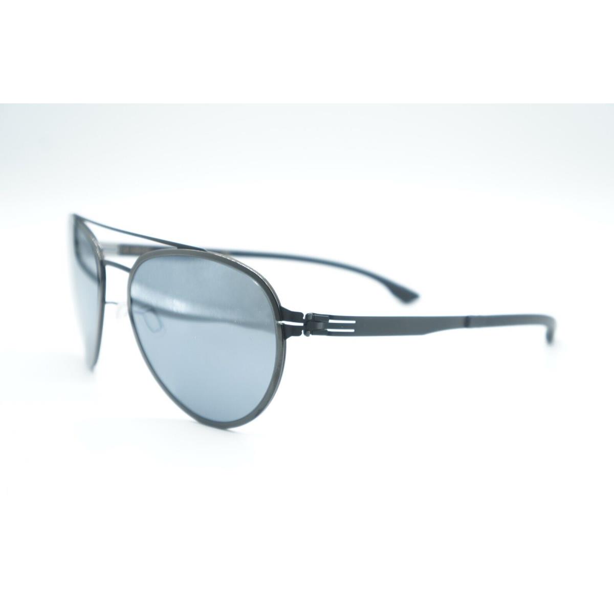 IC Berlin Ferrum Gun Metal/black Sunglasses Frames 59-19