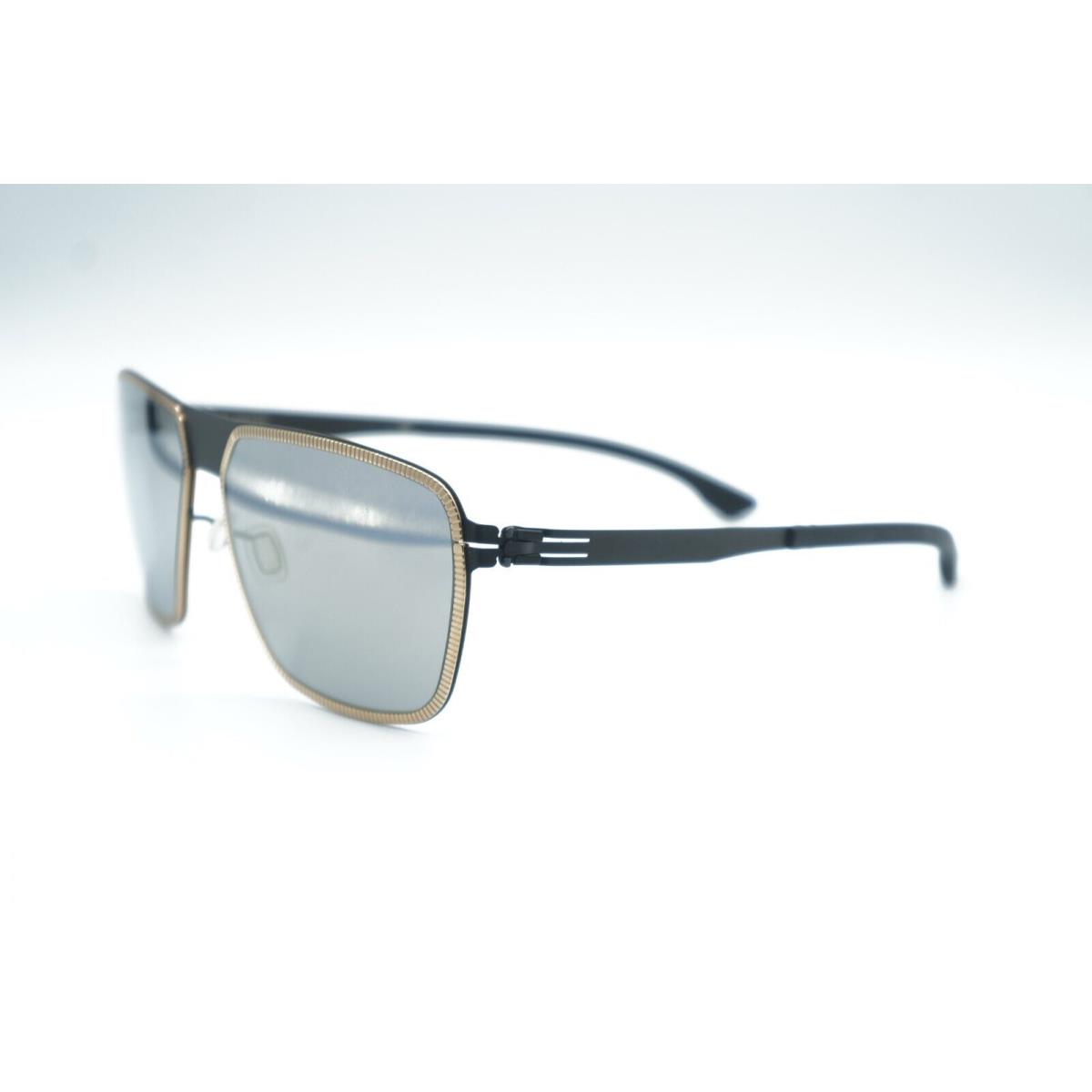 IC Berlin Molybdenum Rose Gold/black Sunglasses Frames 60-16