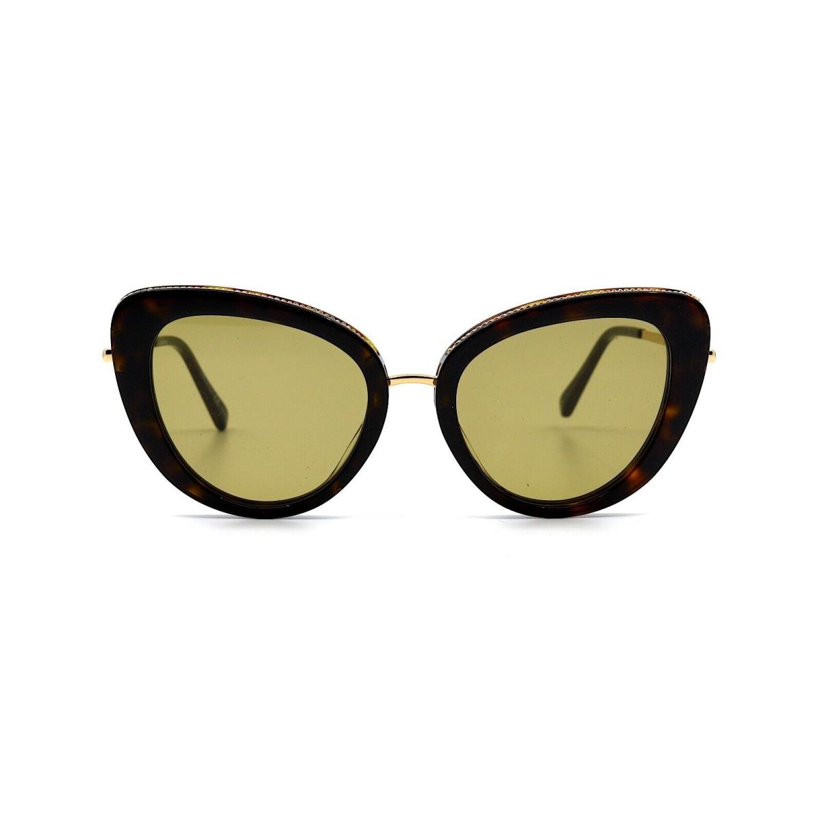 Stella Mccartney SC0189S 002 Havana Green Women`s Sunglasses