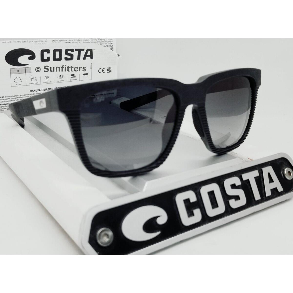 Costa Del Mar Net Gray/gray Gradient Pescador Polarized 580G Sunglasses