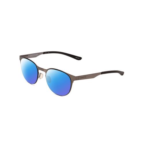 Smith Optics Eastbank Unisex Round Polarized Sunglasses Gun Metal 52mm 4 Options Blue Mirror Polar