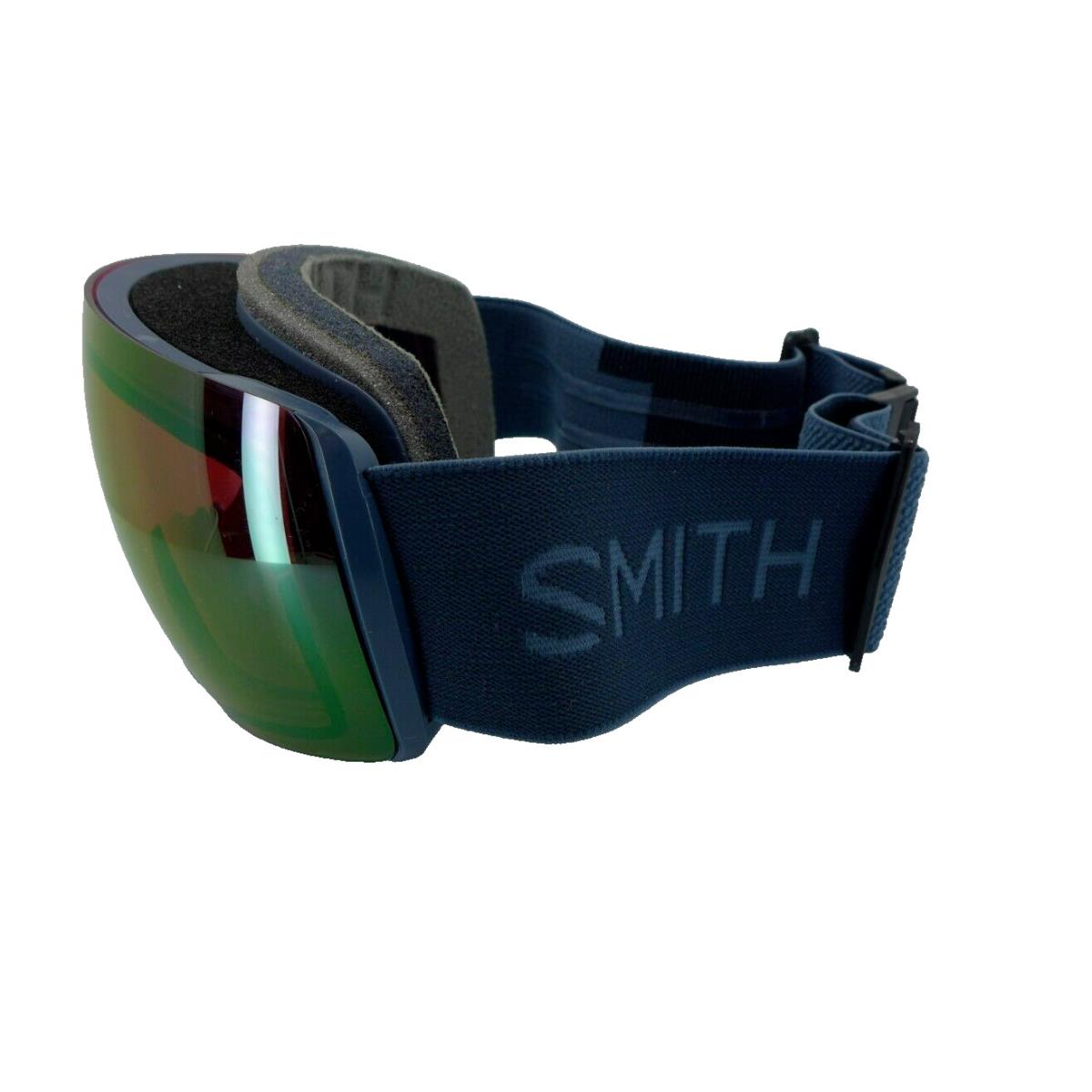 Smith Skyline XL French Navy Violet Mirror Ski Goggles Lge Fit Chromapop