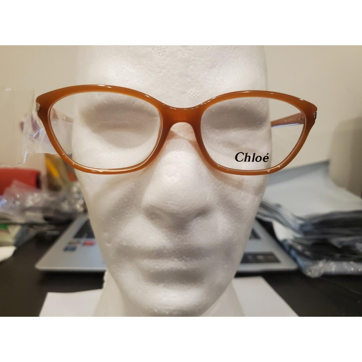 Chloe CE 2647 208 Caramel 52-16-135MM B32MM Italy Made Perfect