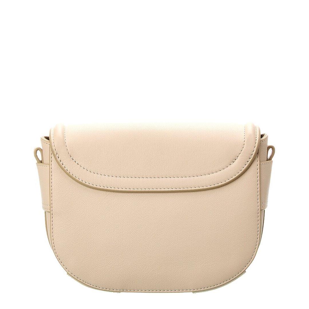 Chloé See By Chlo Leather Shoulder Bag Women`s White