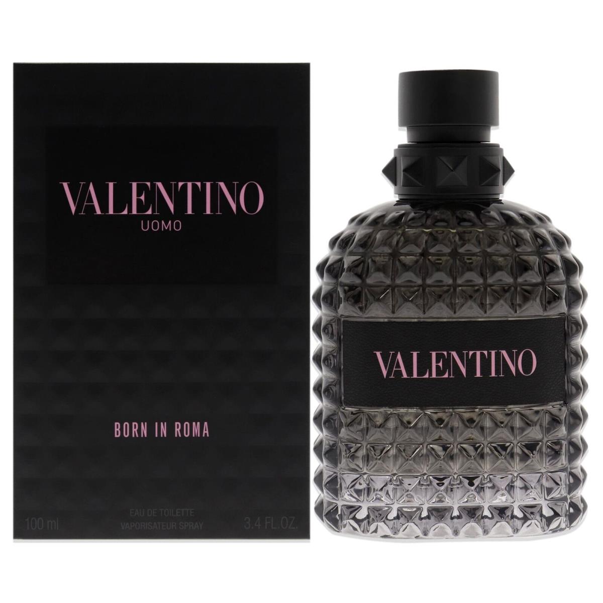 Uomo Born In Roma by Valentino For Men - 3.4 oz Edt Spray