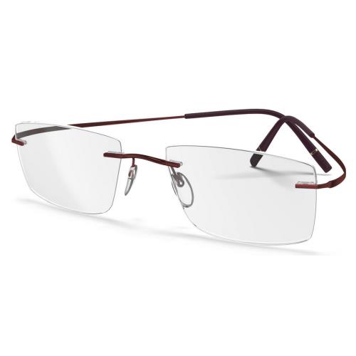 Silhouette Eyeglasses Titan Minimal Art 52/19/150 Galaxy Red 5599/BP-6040-52MM