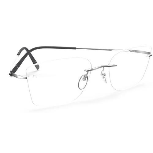 Silhouette Eyeglasses Titan Minimal Art 53/17/145 Shinysilver 5599/IB-7000-53MM