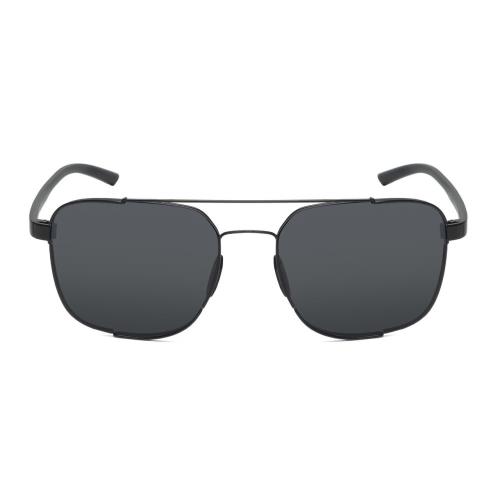 Porsche Design P8922-A Mens Pilot Designer Sunglasses in Shiny Black/grey 59mm - Frame: Multicolor, Lens: Multicolor