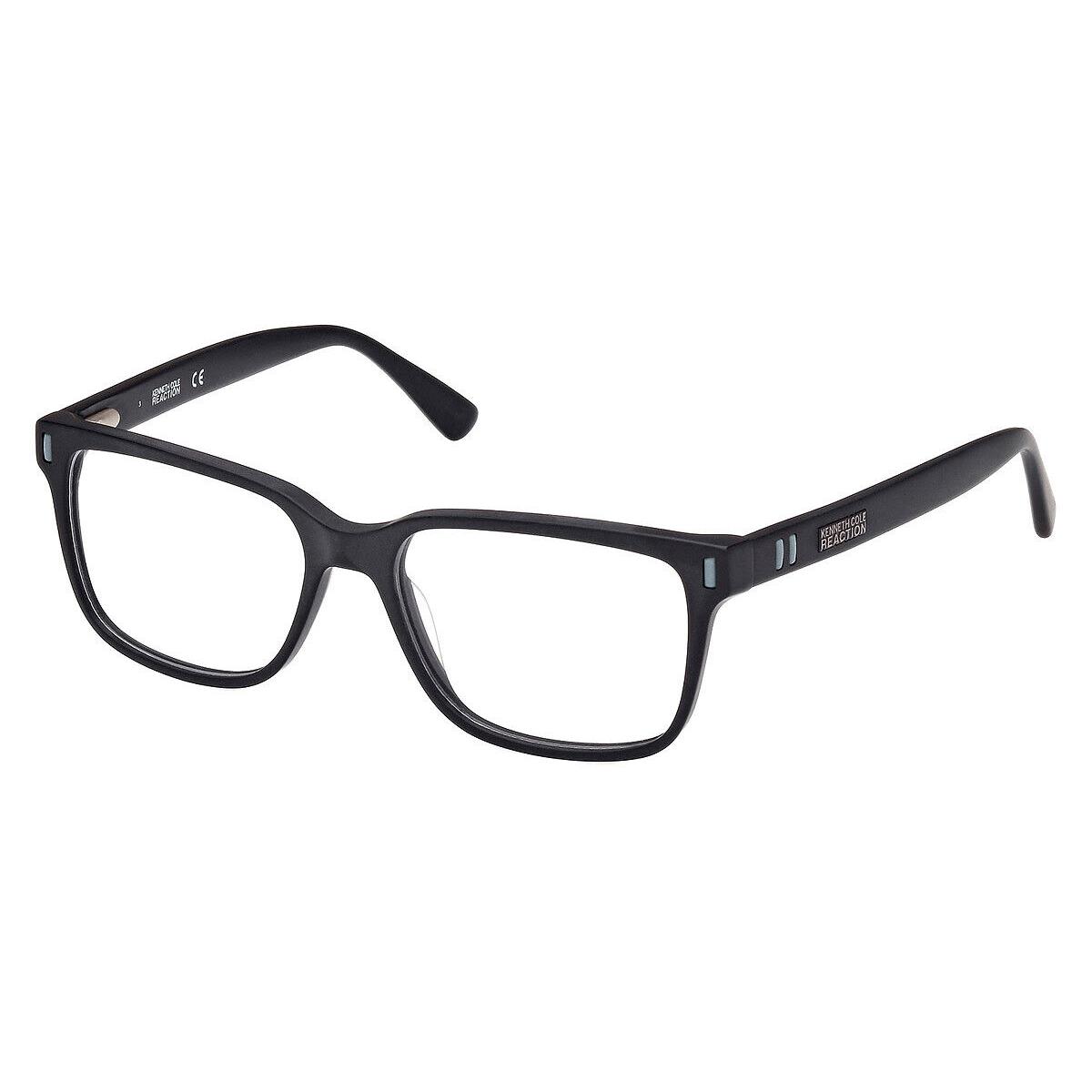 Kenneth Cole KC0786 Eyeglasses Men Matte Black Geometric 53mm