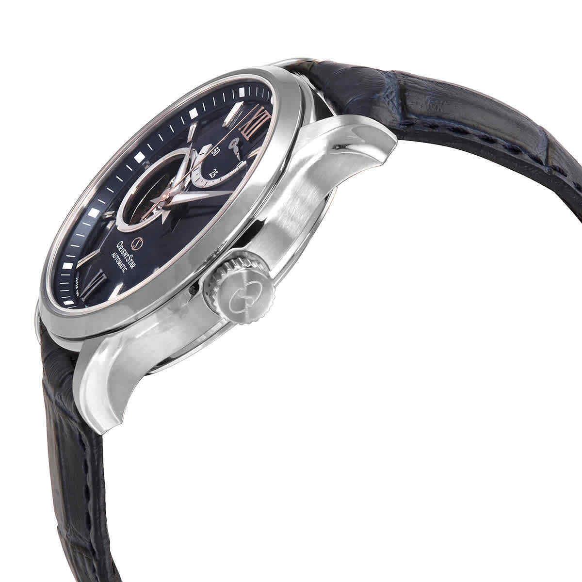 Orient Star Automatic Blue Dial Men`s Watch RE-AT0006L00B