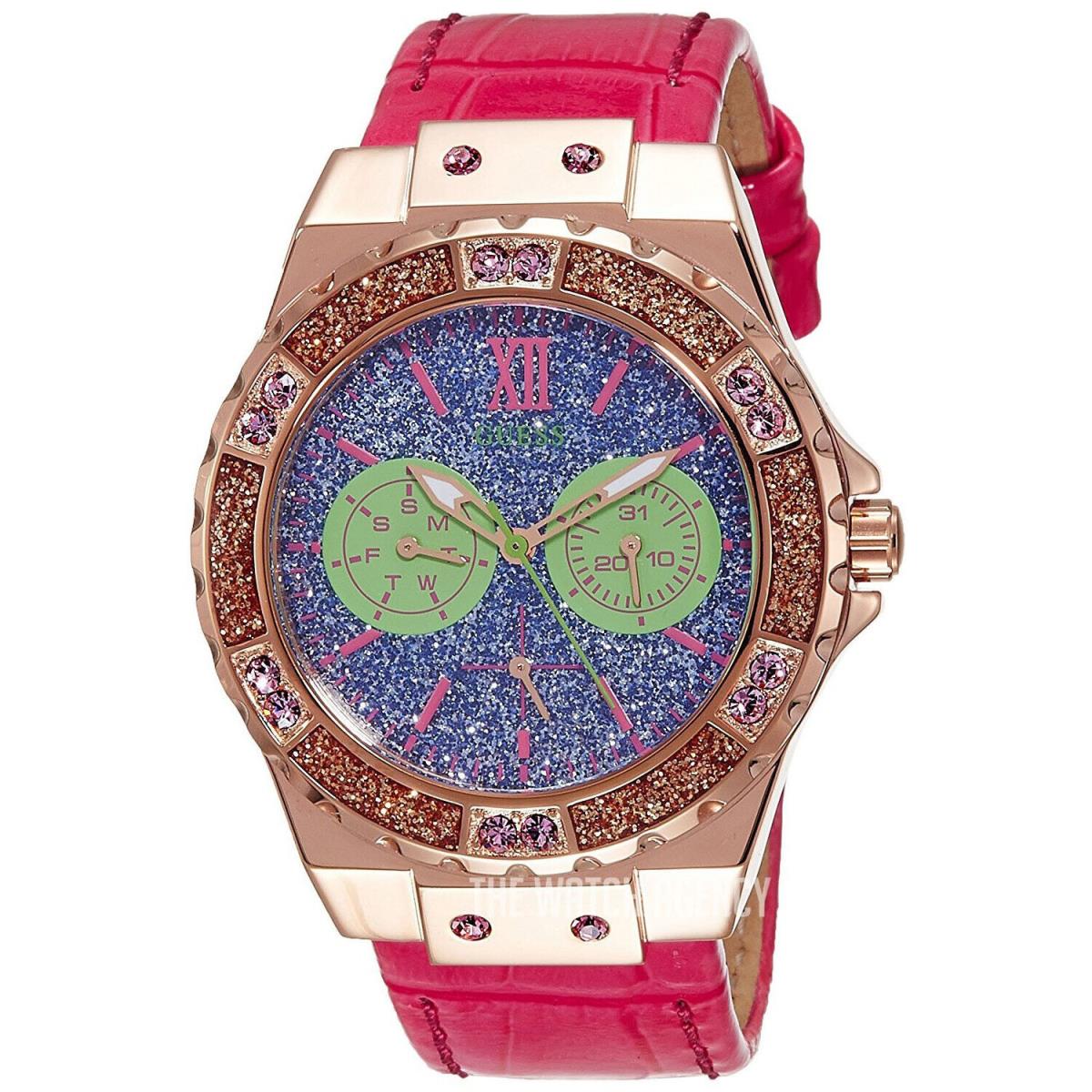Guess Women`s Limelight Multicolor Dial Watch - W0775L4