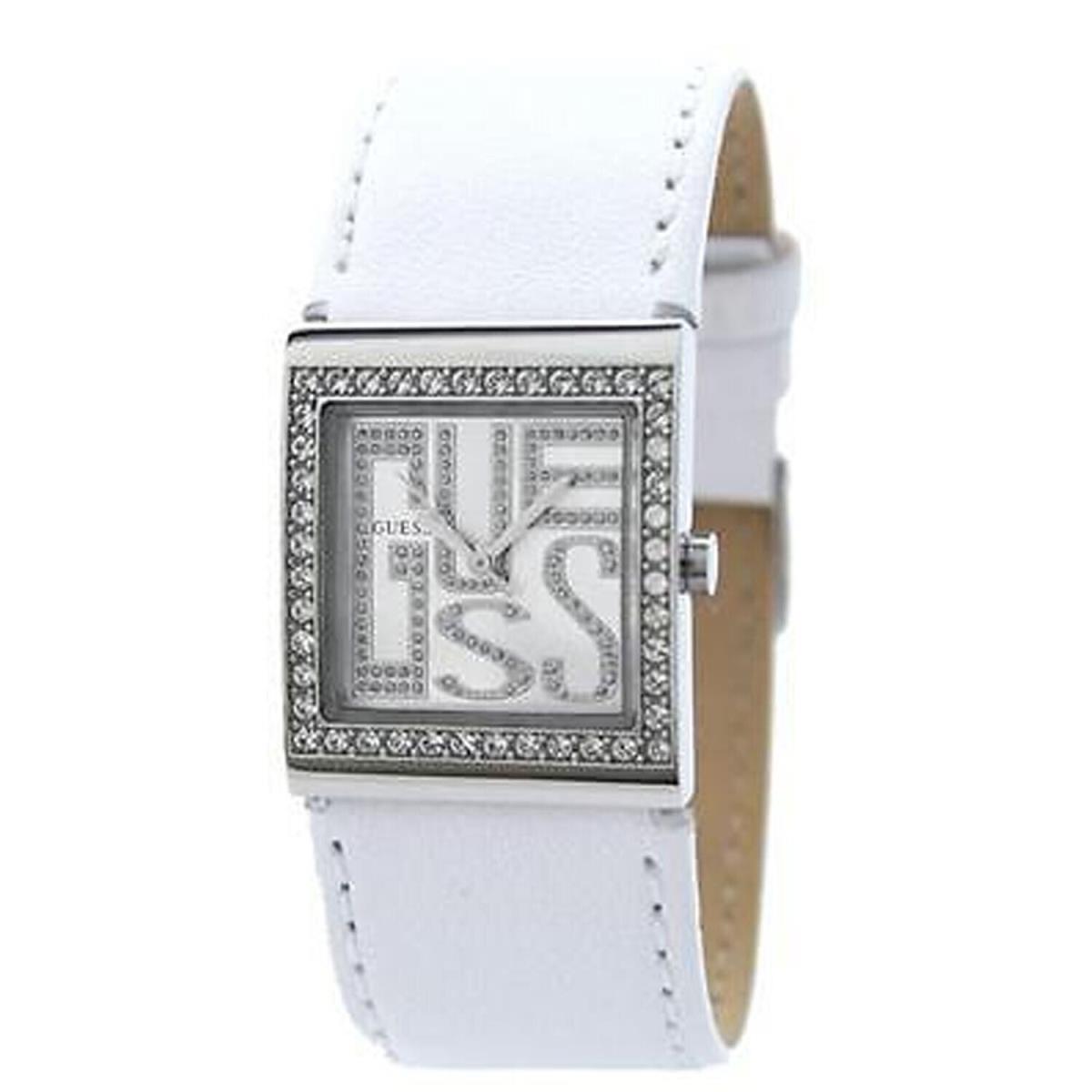 Guess Women`s Mini Graphix Silver Dial Watch - W75023L2