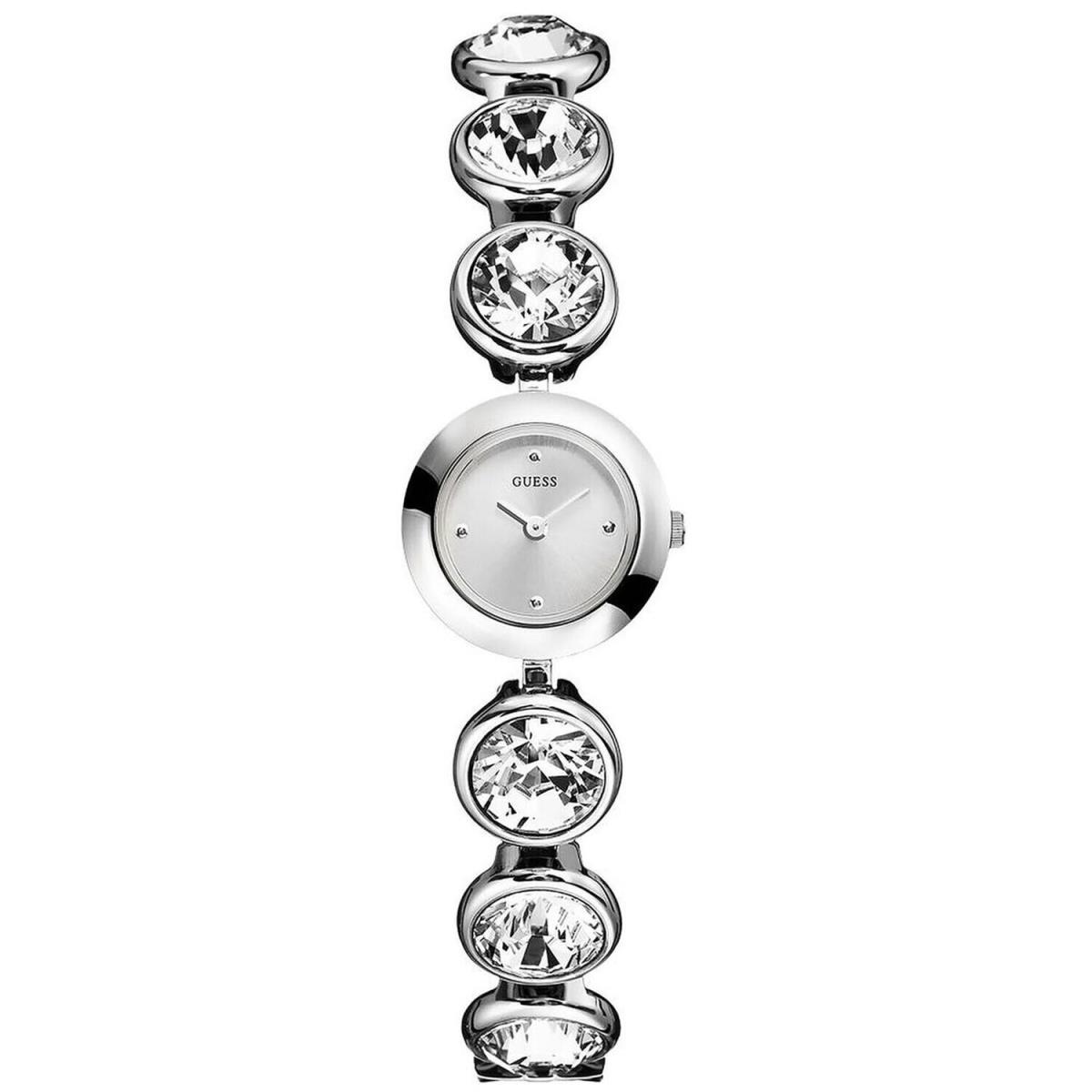 Guess Women`s Spotlight Silver Dial Watch - W85101L1