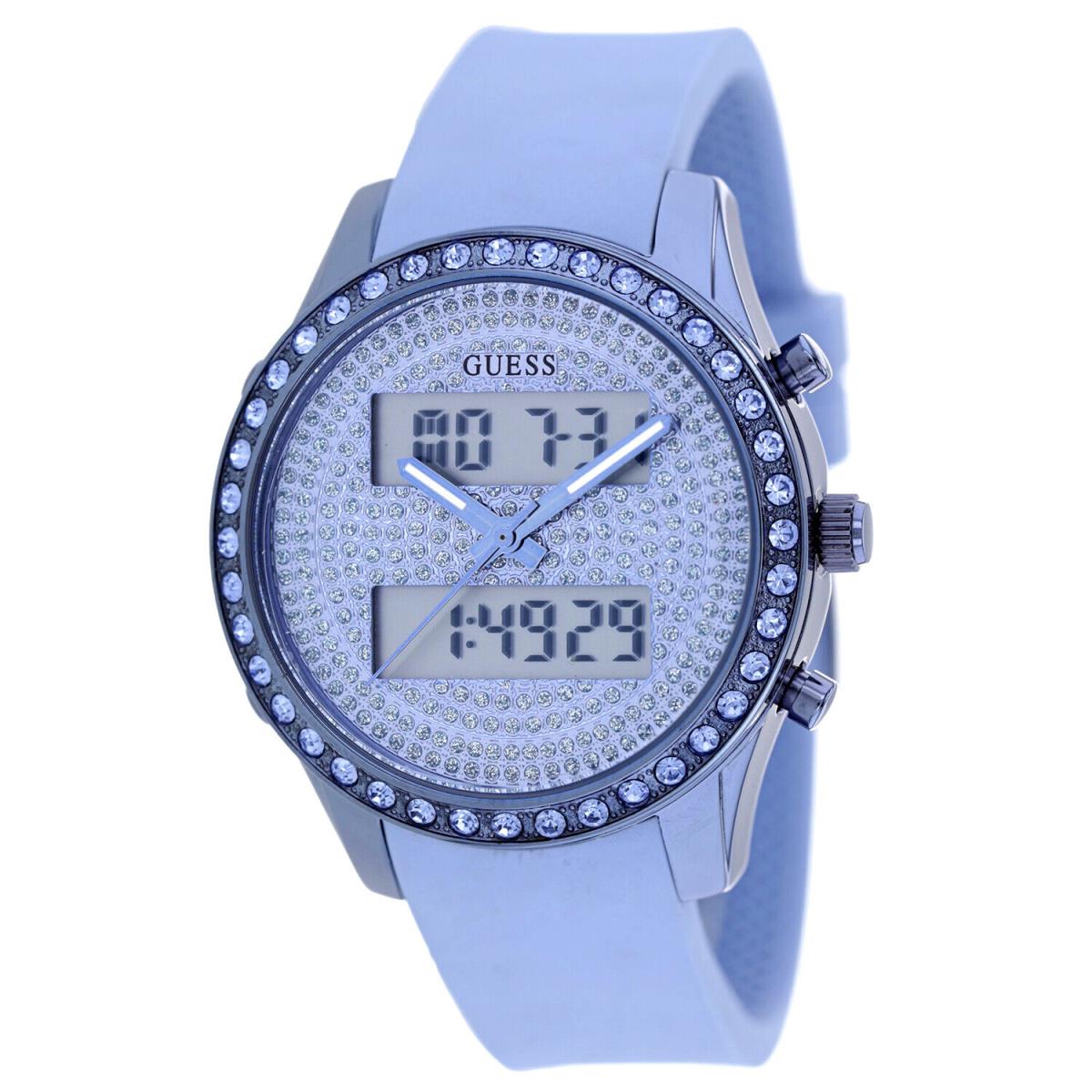 Guess Women`s Classic Blue Dial Watch - W0818L4