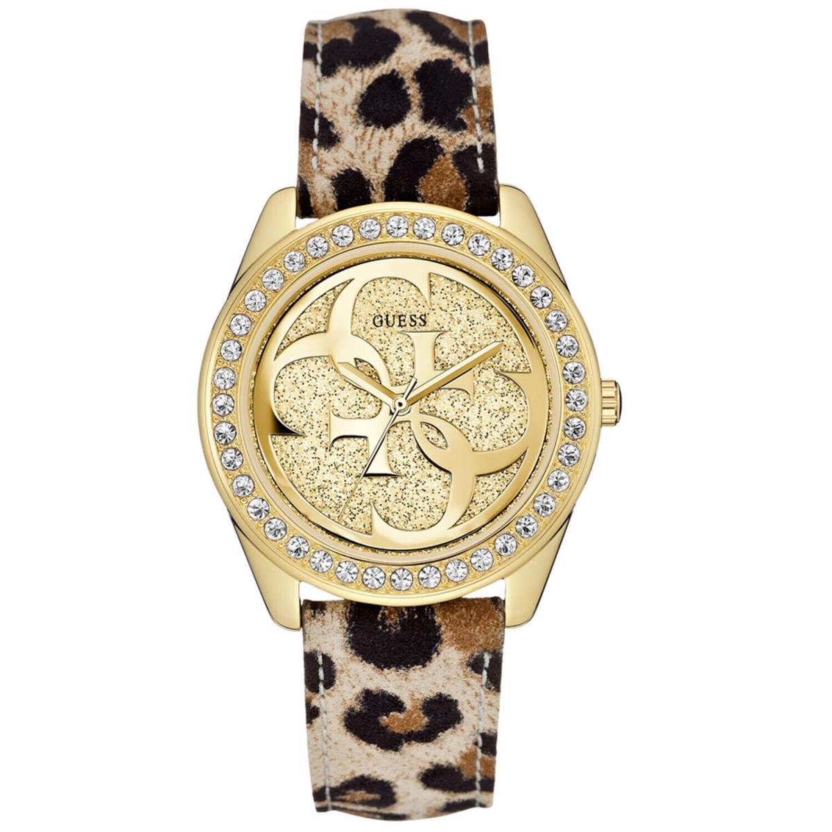 Guess Women`s Dress Gold Dial Watch - W0627L7