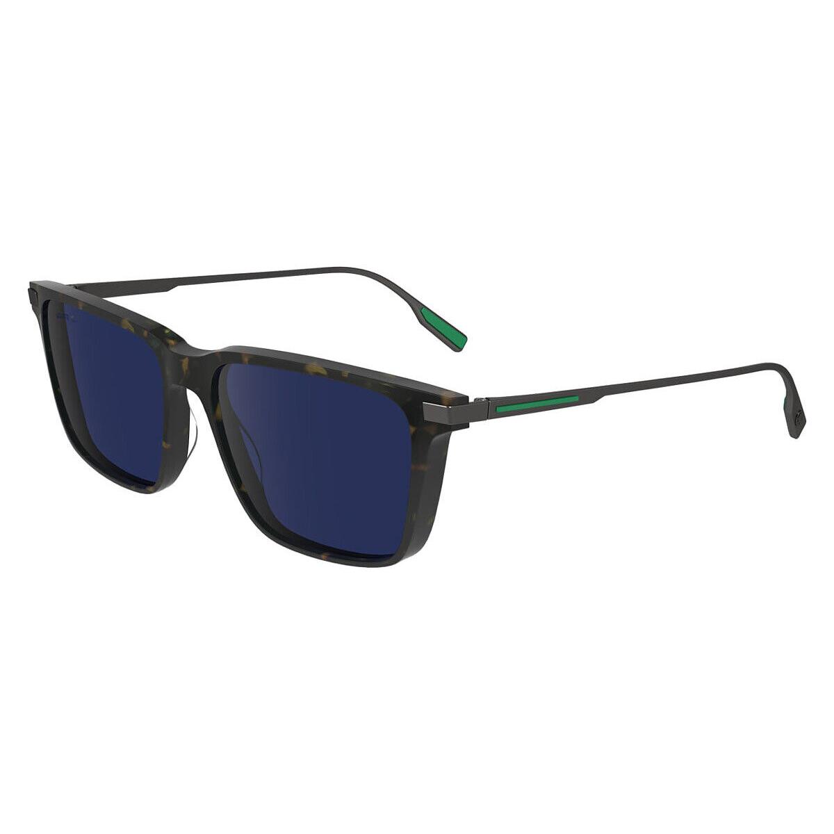 Lacoste Lac Sunglasses Men Dark Havana 55mm