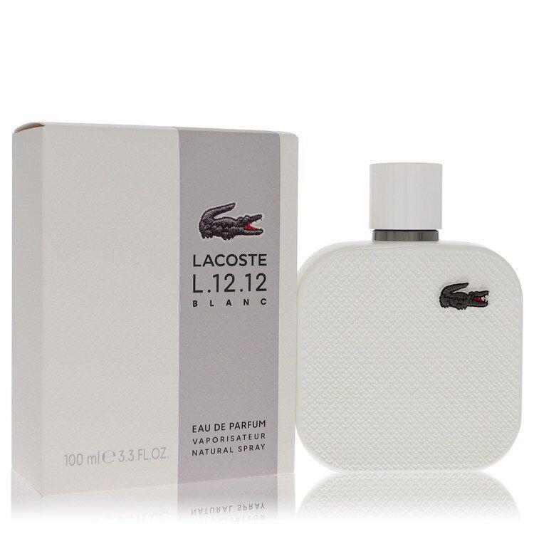 Lacoste Eau De Lacoste L.12.12 Blanc by Lacoste Eau De Parfum Spray 3.3 oz For