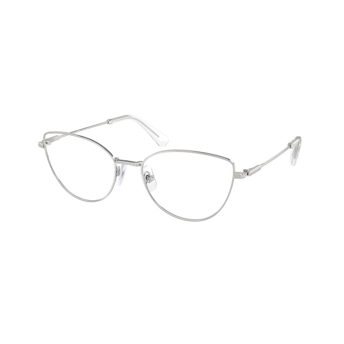 Swarovski SK1012 4001 Silver Demo Lens 56 mm Women`s Eyeglasses