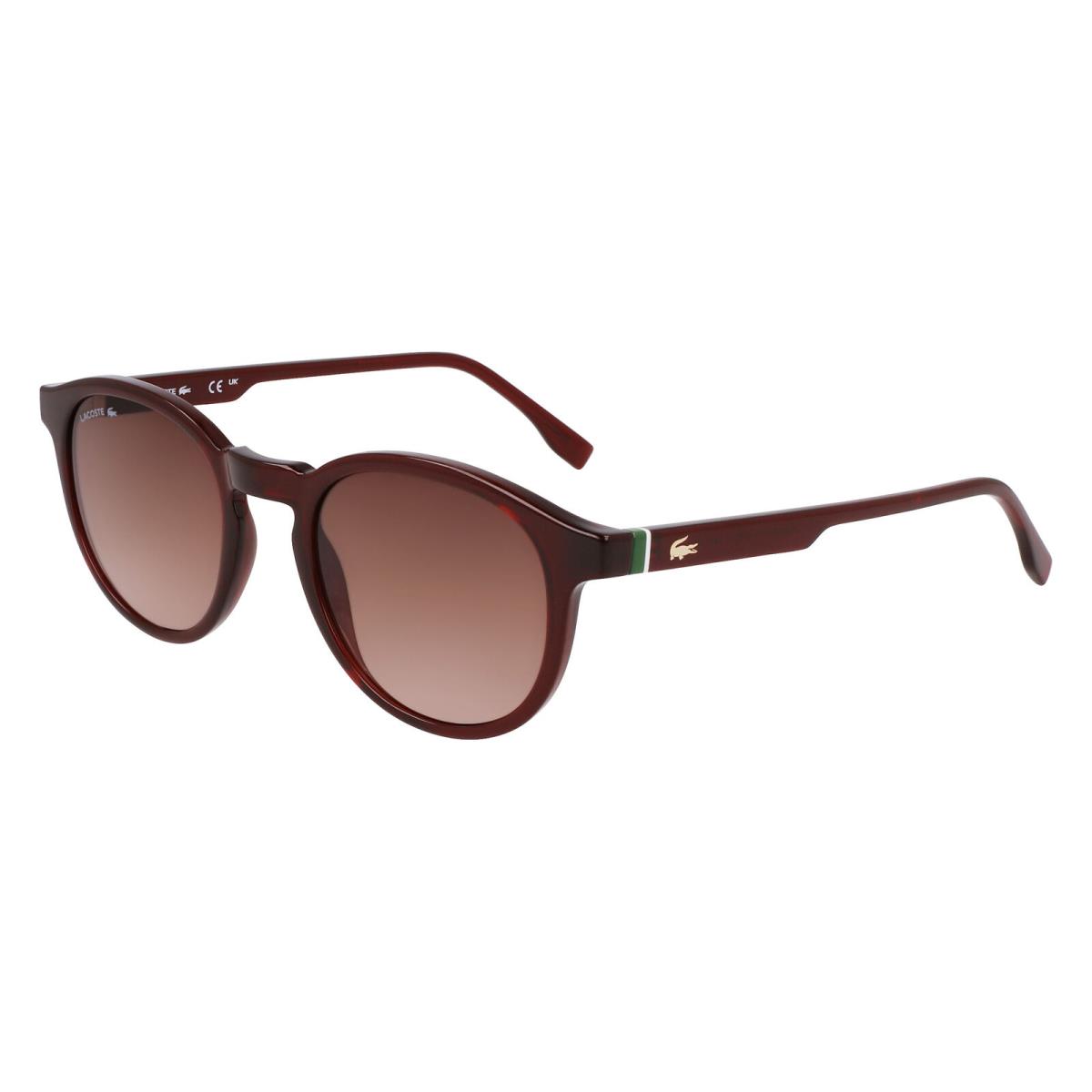 Lacoste L6030S Transparent Burgundy 601 Sunglasses