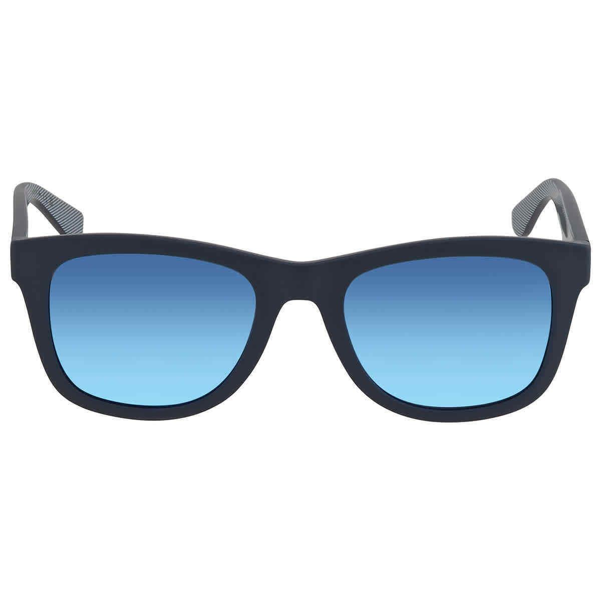 Lacoste Blue Square Unisex Sunglasses L789S/53 L789S/53