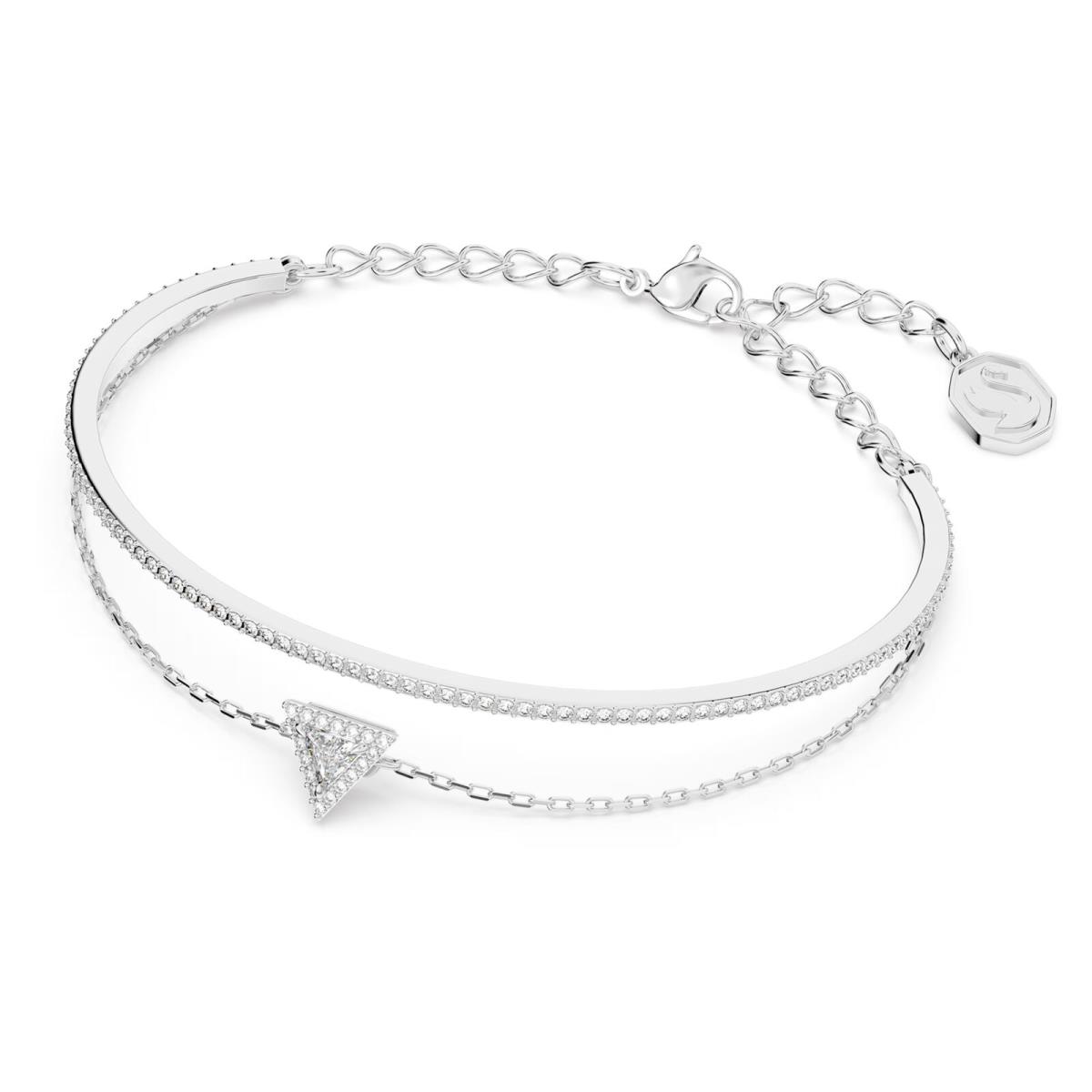 Swarovski Ortyx Bracelet Triangle Cut Pav White Rhodium Plated -5643732