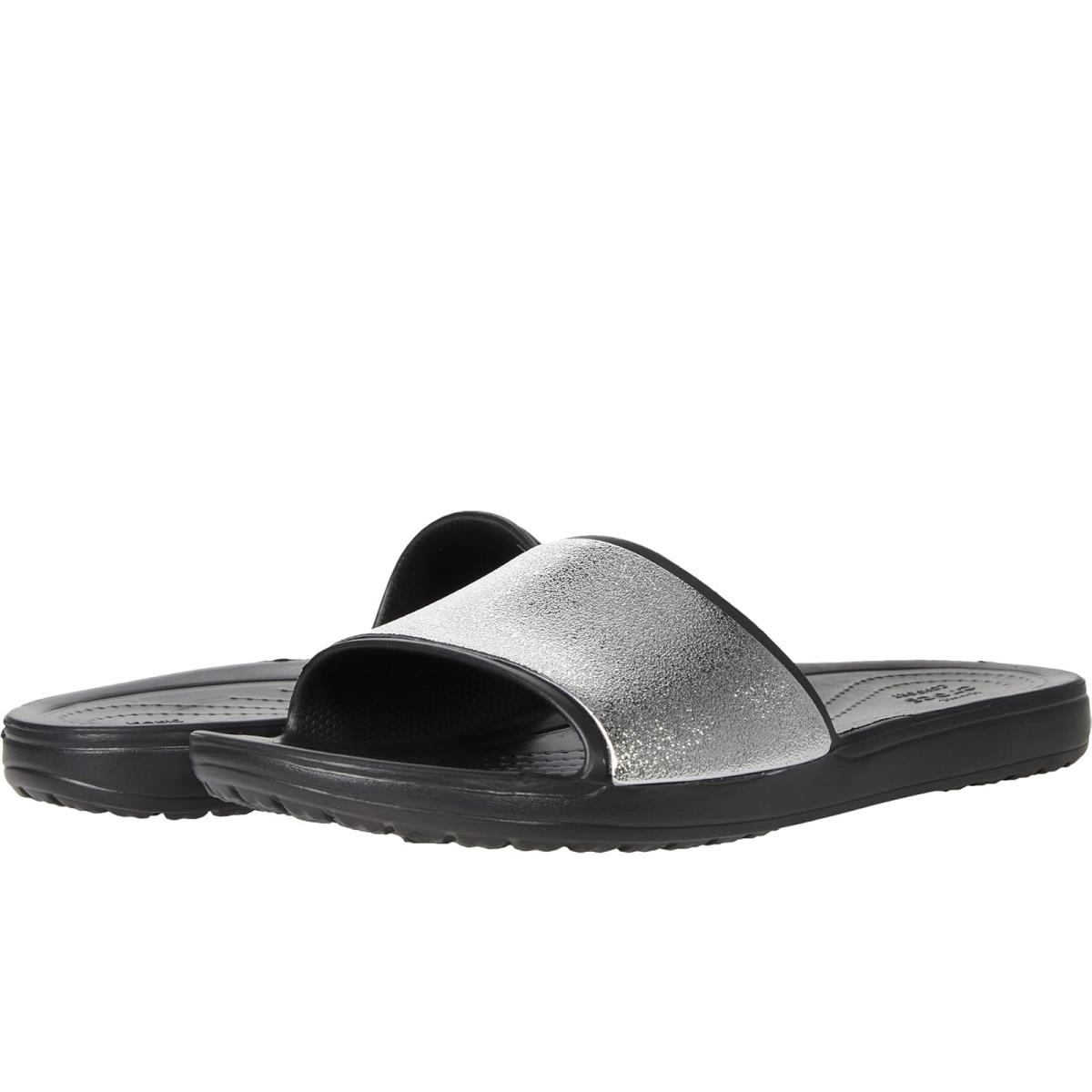 Woman`s Sandals Crocs Sloane Shine Low Slide