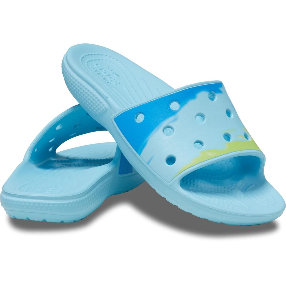 Unisex Sandals Crocs Classic Slide - Tie-dye Graphics