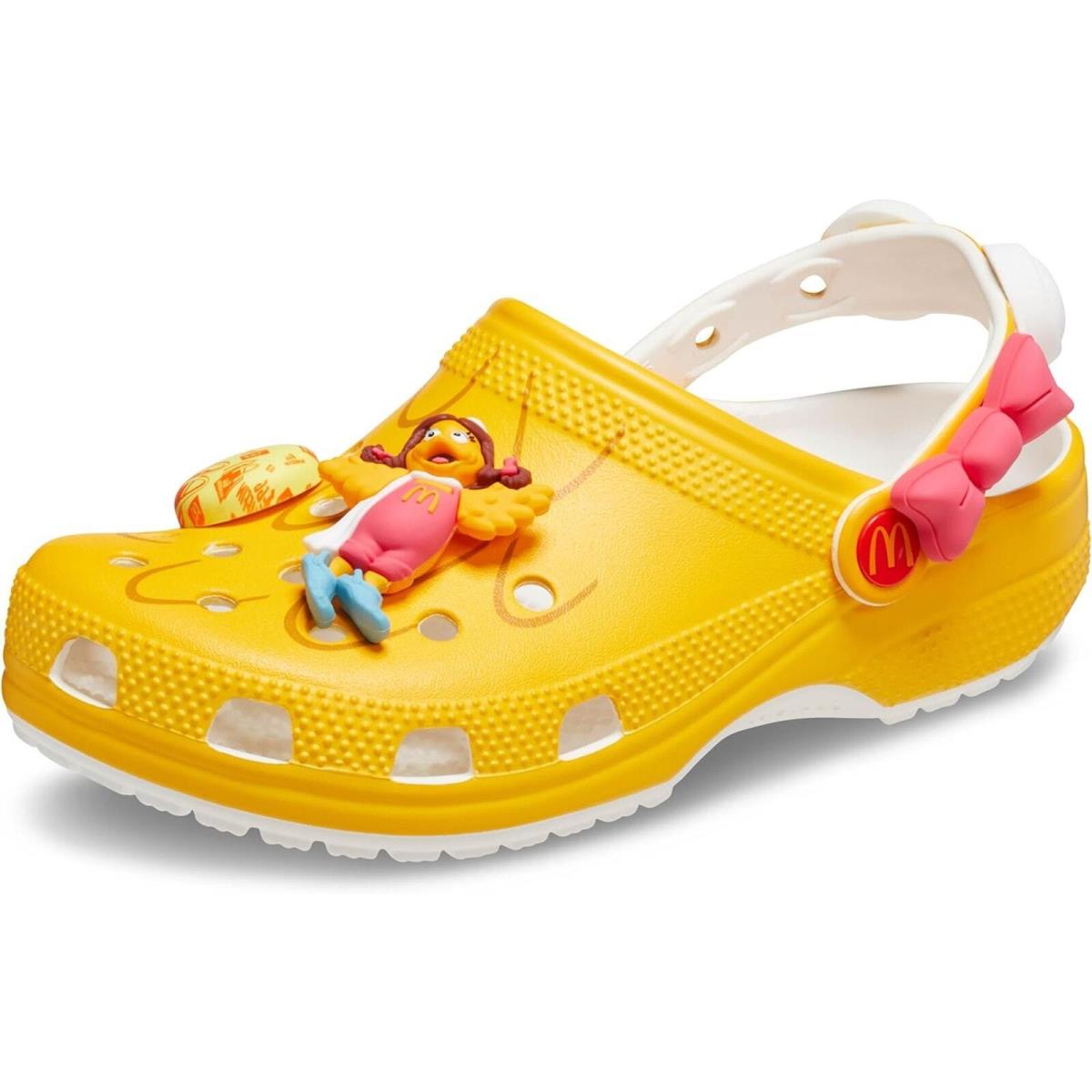 Copied - Mcdonald S X Crocs Classic Clog Yellow Birdie Adult Unisex W8 / M6