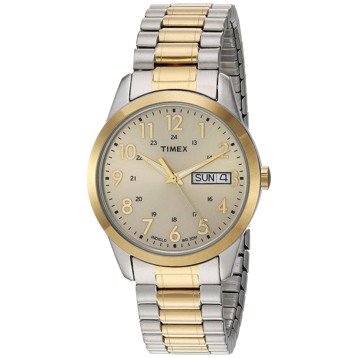 Timex Men`s TW2P67400 South Street Sport Two-tone/champagne Extra Long