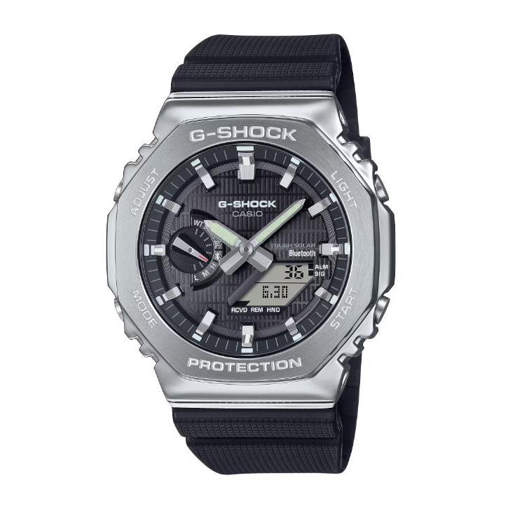 Casio G-shock G Steel Tough Solar Bluetooth Basic Black Men`s Watch GBM2100-1A