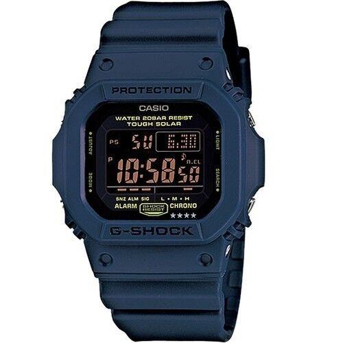 Casio Though Solar Digital G-shock World Time Alarm Men`s Watch G-5600NV-2