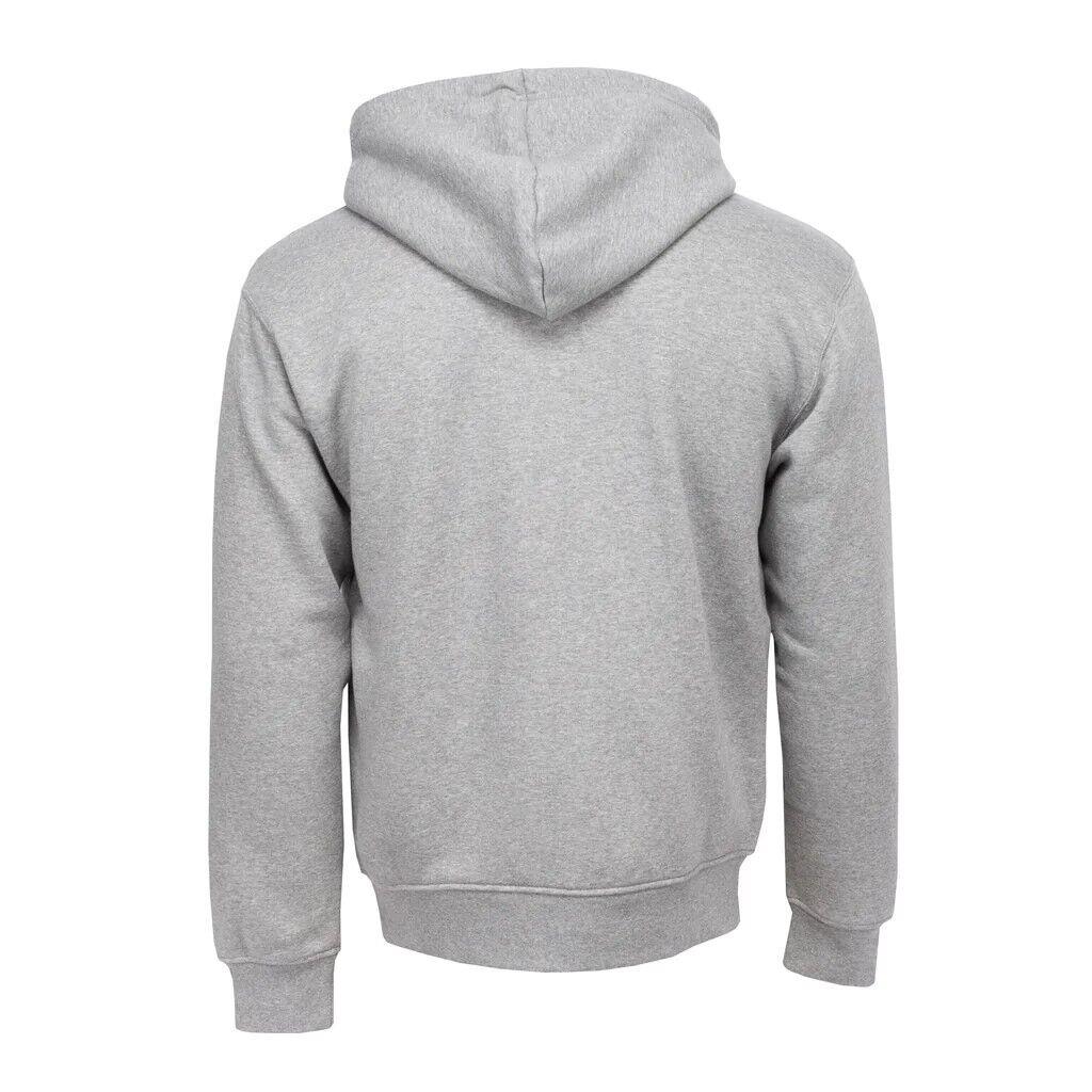 Men`s Jordan Carbon Heather Essential Fleece Full-zip Hoodie DQ7350 091 - Carbon Heather