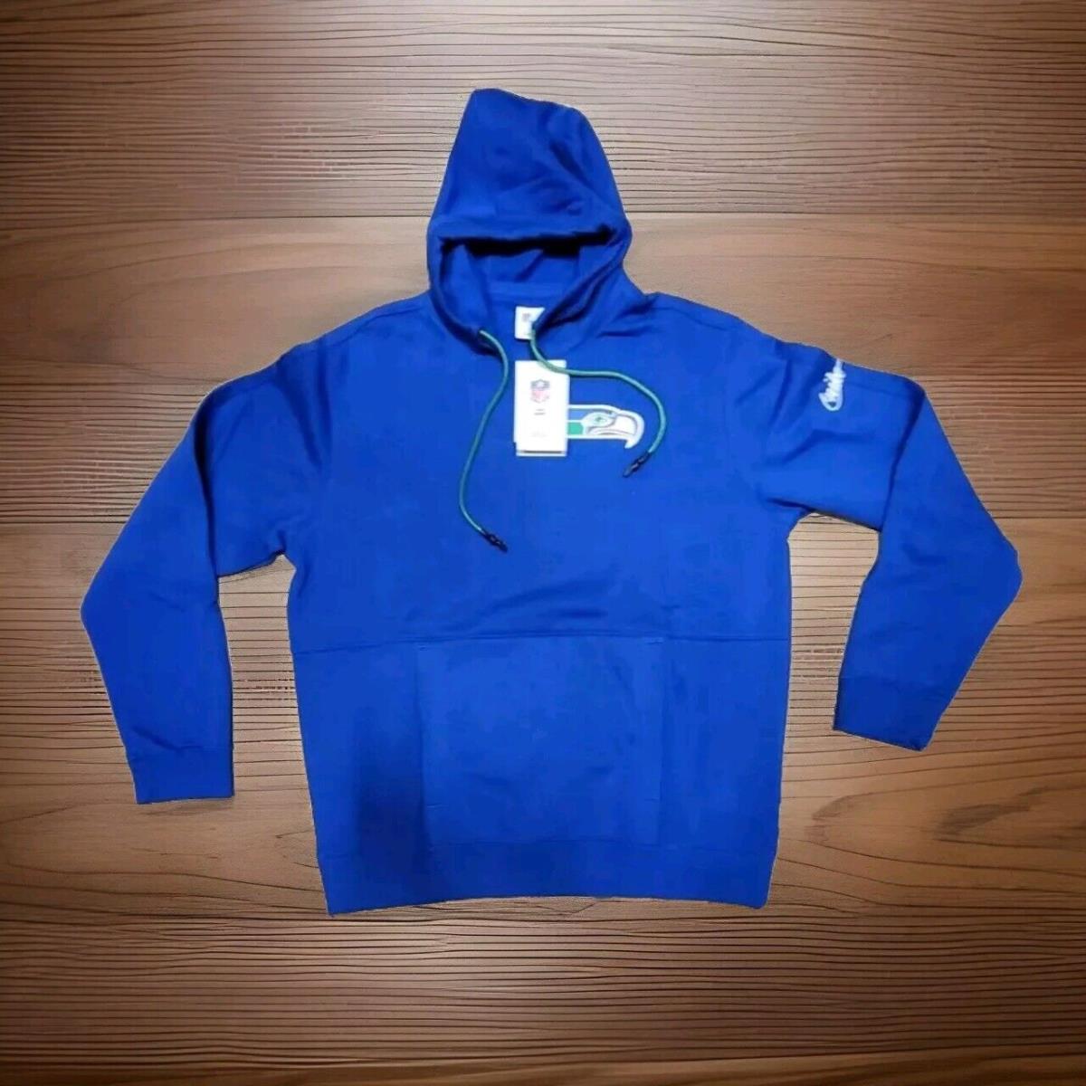 Seattle Seahawks Nike Hoodie Sideline Performance On Field Pullover