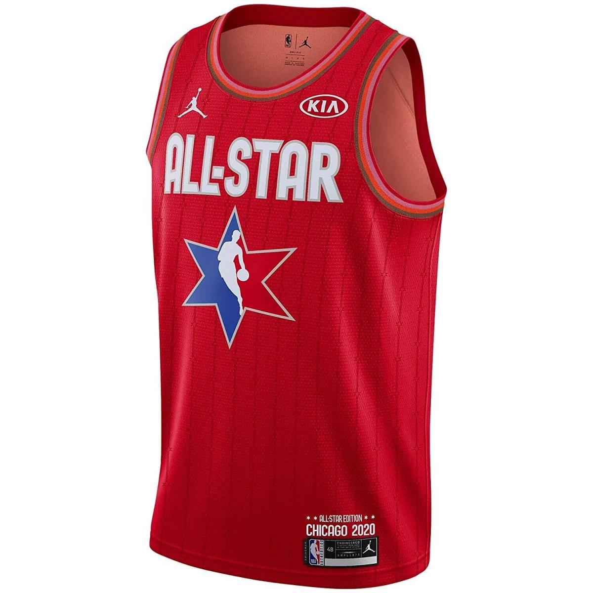 Nike Jordan Lebron James 2020 All Star Swingman Jersey CJ1066-657 Men`s S-xl