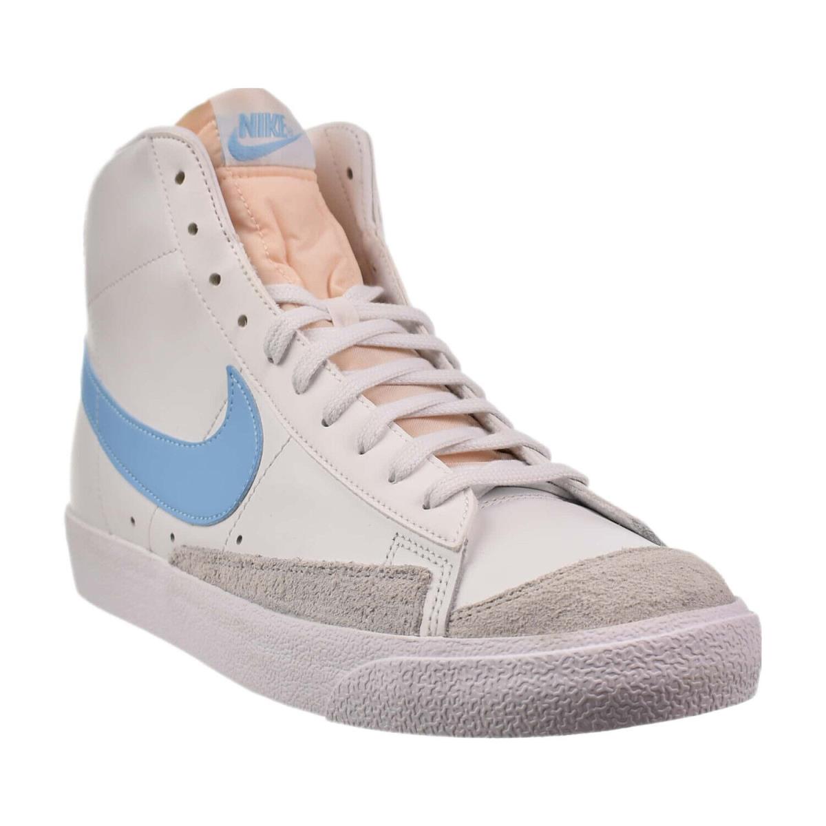 Nike Blazer Mid `77 Vintage Men`s Shoes Summit White-aquarius Blue BQ6806-126 - Summit White-Aquarius Blue