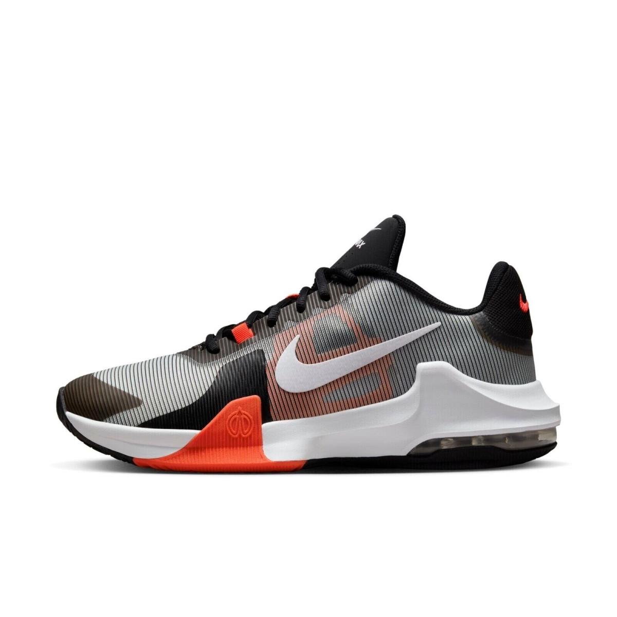 Nike Air Max Impact 4 Basketball Shoes Black/white/crimson DM1124-002 Men`s 13 - Black