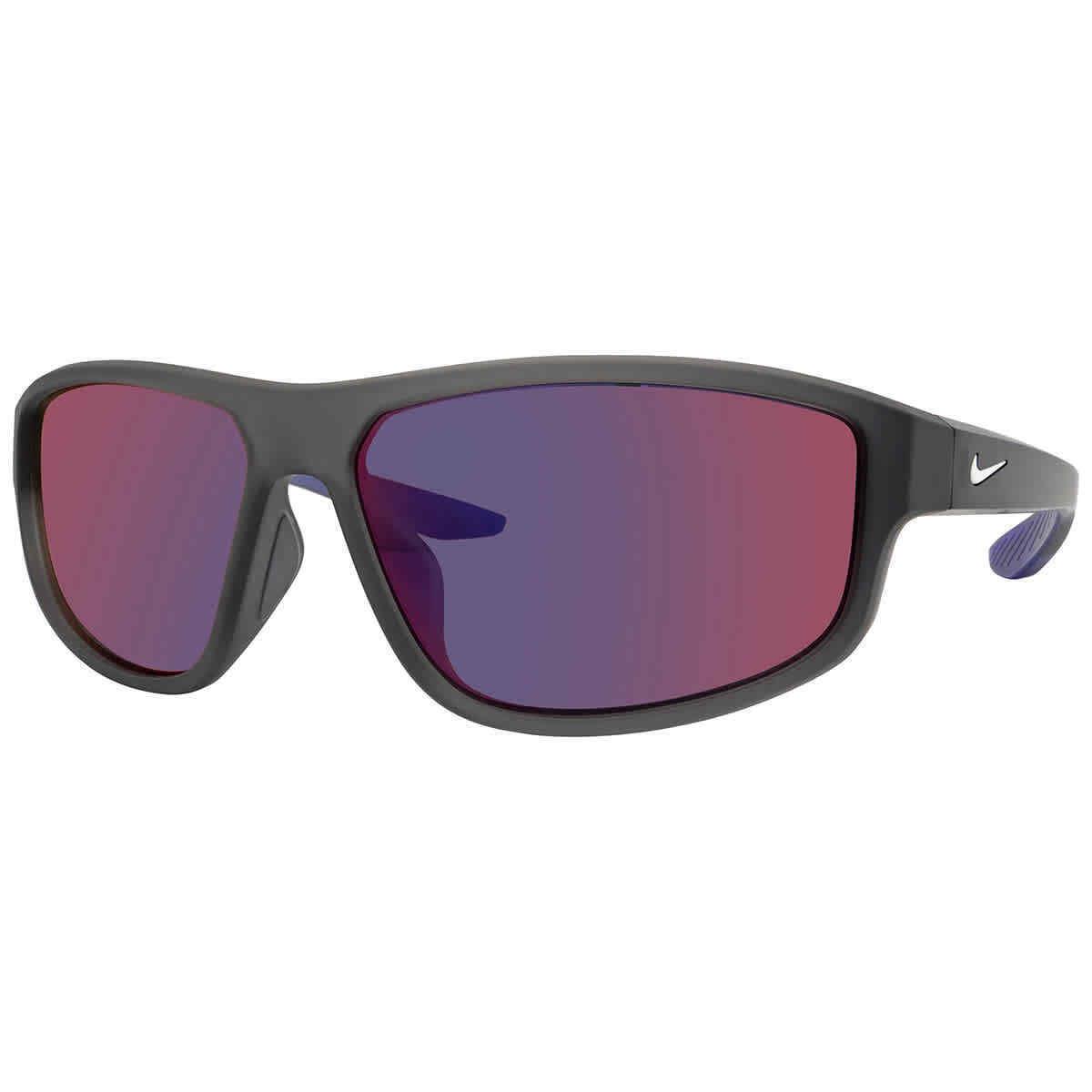 Nike Field Tint Rectangular Men`s Sunglasses Brazen Fuel E DJ0804 021 62 14 - Frame: Grey