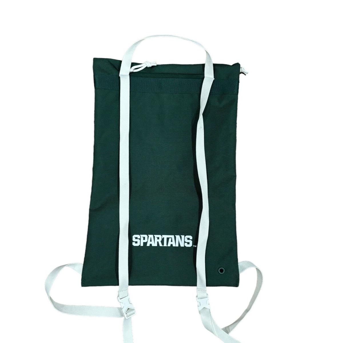 Nike Msu Michigan State Spartans Green Gym Bag Backpack PE