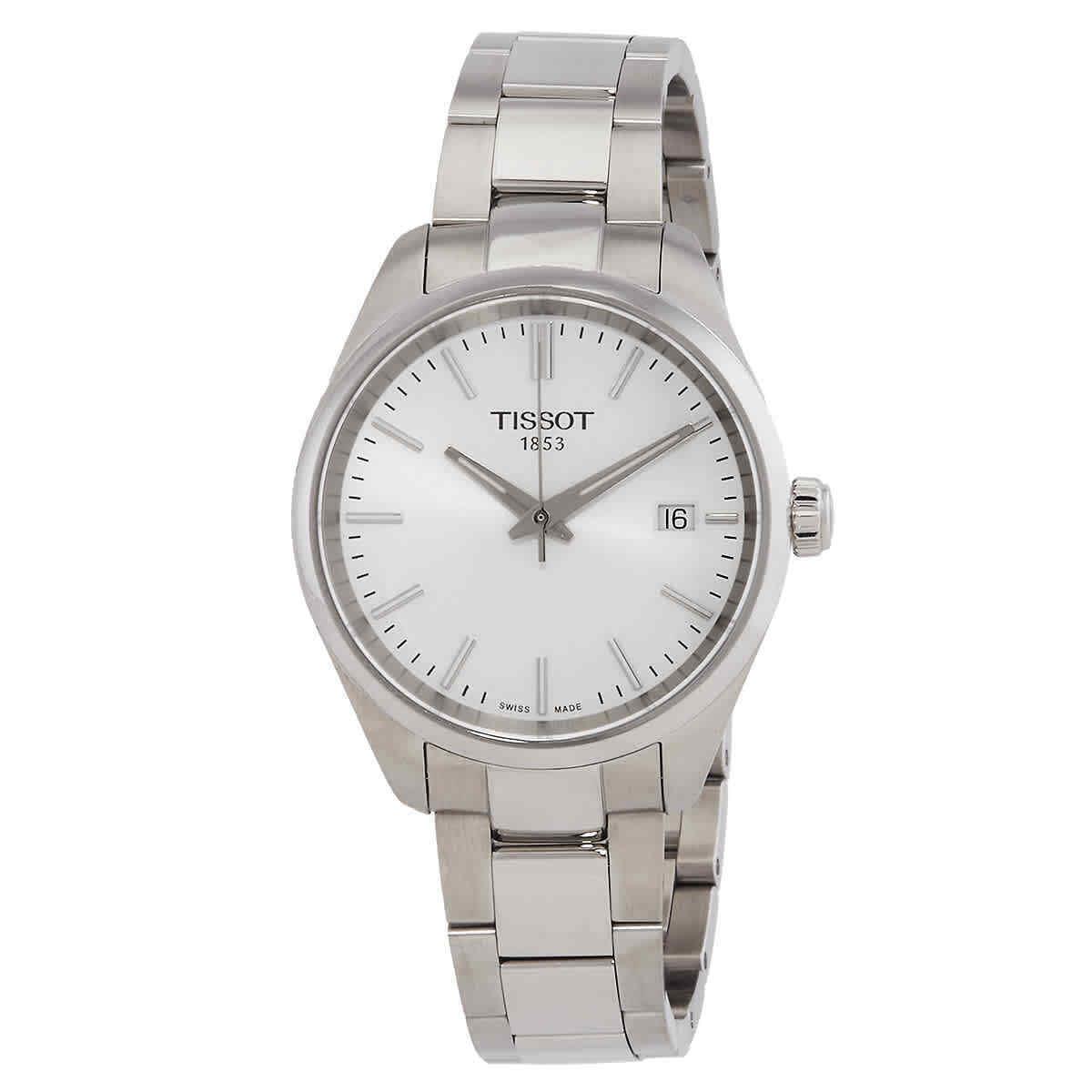 Tissot PR 100 Quartz Silver Dial Ladies Watch T1502101103100