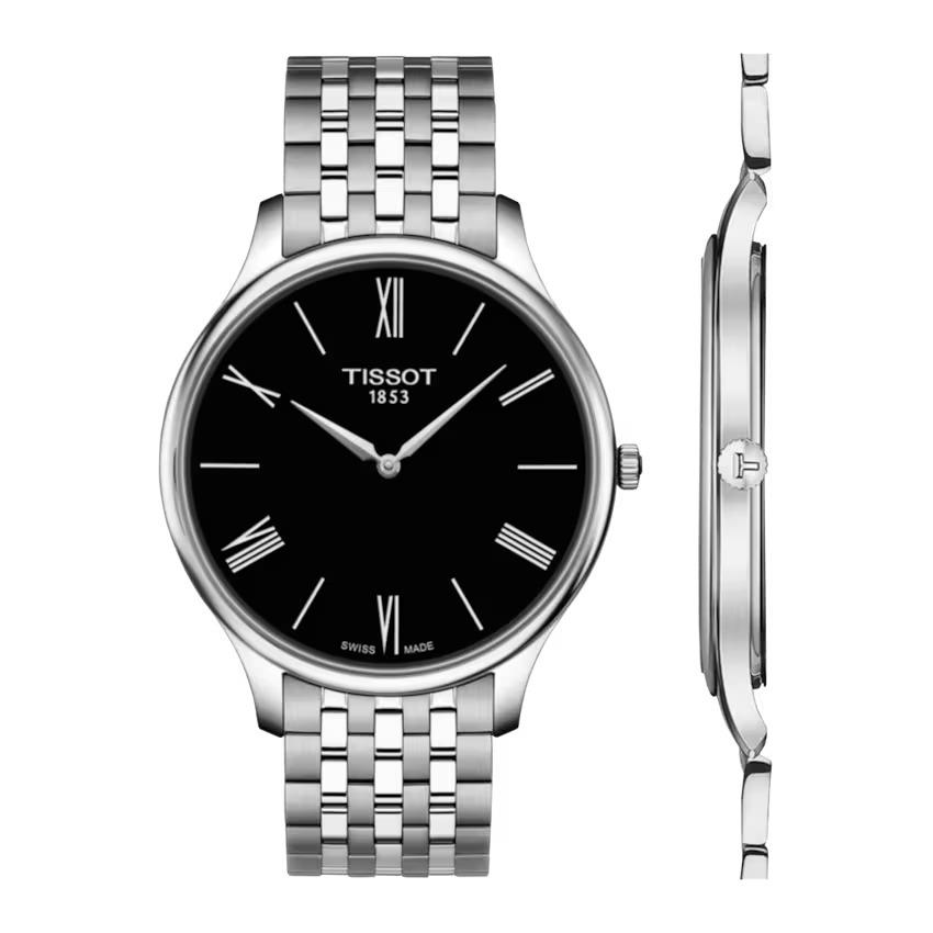 Tissot Tradition 5.5 Stainless Steel Black Dial 39mm Watch T0634091105800