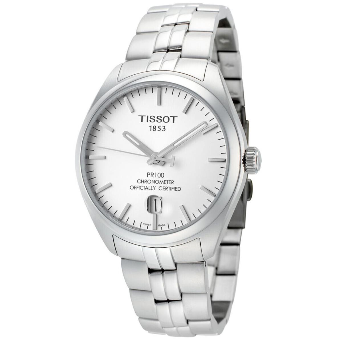 Tissot Women`s PR 100 Silver Dial Watch - T1014081103100