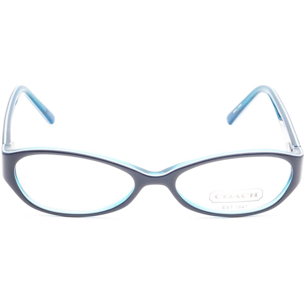 Coach Women`s Eyeglasses Tamsin 2040 Navy Cat Eye Frame 47 16 130