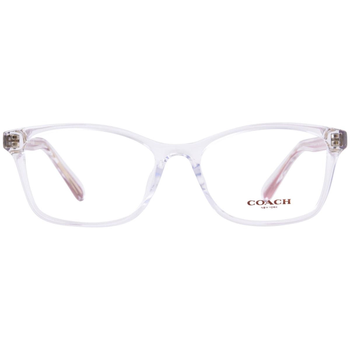 Coach HC6216F 5111 Eyeglasses Women`s Transparent Clear Full Rim 54mm
