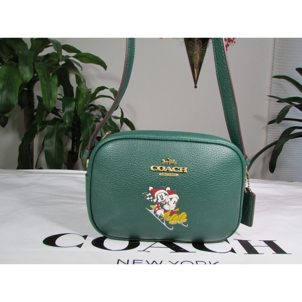 Coach Disney X Coach Sled Motif Mini Jamie Camera Bag CN024 Dark Pine