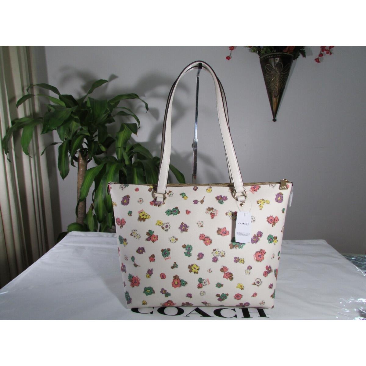 Coach Gallery Tote With Spaced Floral Field 2024 Print CA618