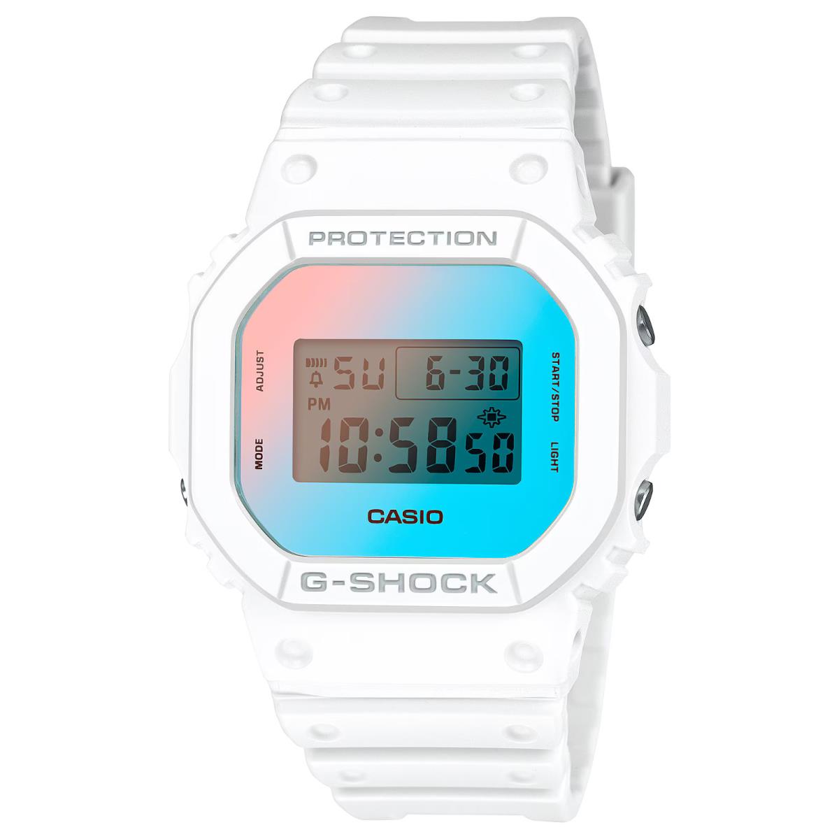 Casio G-shock Digital 5600 Series White Watch DW5600TL-7