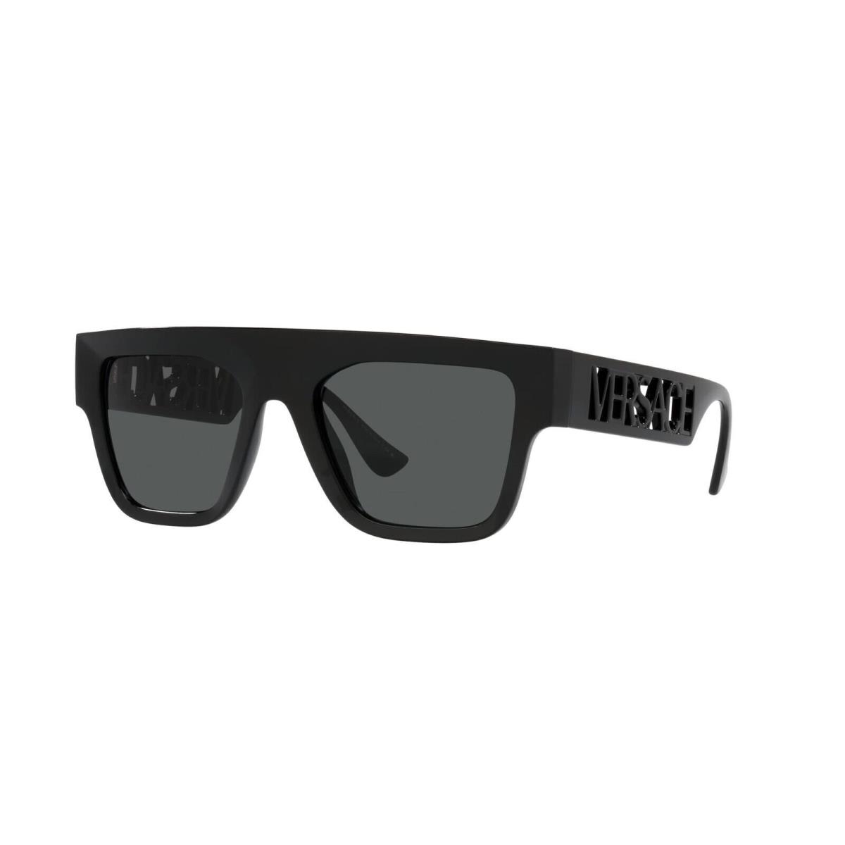 Versace VE4430U GB1/87 53mm Black Dark Grey Men`s Sunglasses